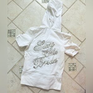 Rare! Vintage VS Sexy Little Bride Hoodie with ring zipper. Bachelorette…